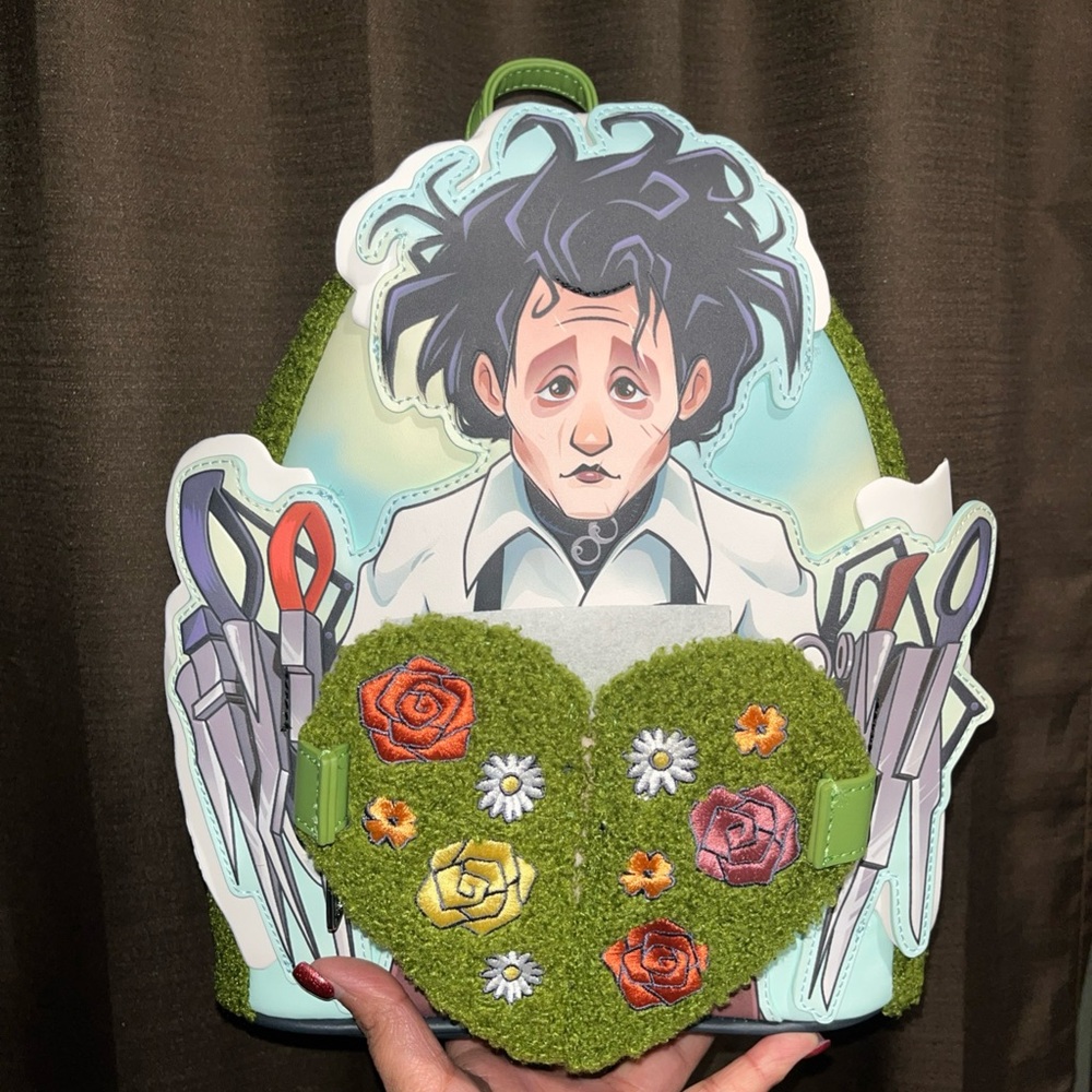 NWTs Loungefly Edward scissorhands backpack